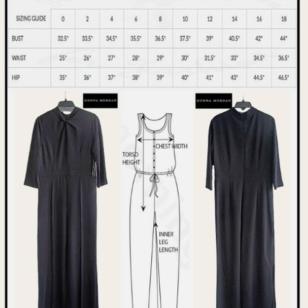Donna Morgan Jumpsuit - NWT - Picture 5 of 6